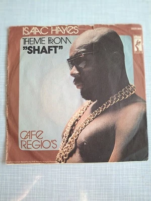 Isaac Hayes – Theme From "Shaft" / Cafe Regio's 7" single ger 1971 VG+/VG Stax - Bild 1 von 4