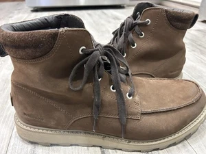 Botas impermeables SOREL Madson II sin usar, puntera, para hombre talla 12 marrón tabaco NM3851-256 - Imagen 1 de 9