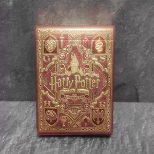 Harry Potter Premium Playing Cards Spielkarten Theorie11 ROT Gryffindor OVP - Bild 1 von 6