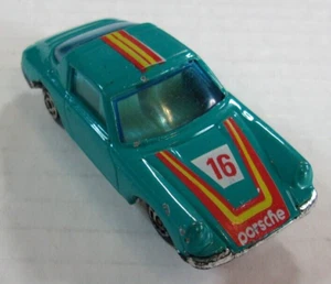 Used Loose Vintage #1016 Porsche Targa Teal Yat Ming #16 Made in Hong Kong - Picture 1 of 2