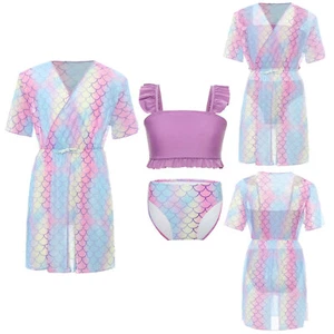 Girls Swimwear Water Sports Bathing Suit Swimming Swimsuit Wakeboarding Outfit - Picture 1 of 19