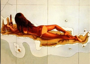 Krete Lover 1994 Chris Achilleos Series Two #65 NM Vintage - Picture 1 of 2