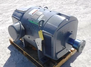 125 HP DC General Electric Motor, 1150 RPM, 506AT Frame, DPFV, 500 V EOK - Picture 1 of 3