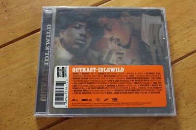 OUTKAST - IDLEWILD CD {PA} [НОВЫЙ ЗАПЕЧАТАННЫЙ] HYPE НАКЛЕЙКА - Изображение 1 из 4