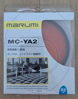 MARUMI MC-YA2 Orange 82MM Monochrome Photography Filter MC-YA2 - Image 1 of 3