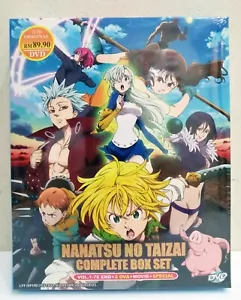 DVD The Seven Deadly Sins NANATSU NO TAIZAI Vol.1-76END+2OVA+Film+Special - Foto 1 di 8