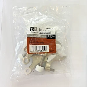 RELIABILT 2-3/5-in Satin Nickel Finish 5 Pack Ct Piece Hinge Pin Door Stop New - Picture 1 of 3