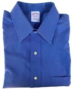 Brooks Brothers Oberhemd Herren 16 - 34 Tradition Fit blau alle Baumwolle - Bild 1 von 7