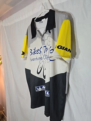 Camisa Polo Team Giant/Michelin Ciclismo Logo Manga Corta Talla 4X Foto 1 de 4