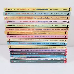 Baby Sitters Club Books LITTLE SISTER Ann Martin Lot of 16 Vintage Books - Picture 1 of 5
