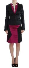 EXTE Black Pink Two Piece Suit Skirt & Women's Blazer Authentic
