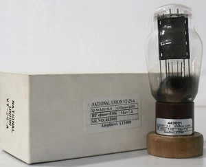 VT25A NATIONAL UNION made in U.S.A Amplitrex Tested fixed bias - Picture 1 of 9