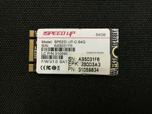 SPEED UP-C-64G 64GB SSD M.2 2242 SATA NGFF For Lenovo Services Laptop SSD - Picture 1 of 6