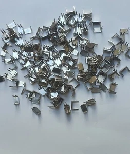 No 3- 5 Nickel Zippers bottom stops pack of 10-100pcs. Pick your Quantity. - Picture 1 of 1