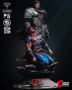 Impreso en 3D 16K B3DSERK - Escultura Zod y Superman DC COMICS ESCALA 1/6 - Imagen 1 de 7