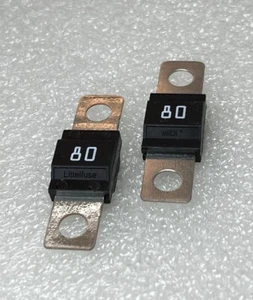 Fusible atornillado Littelfuse MIDI 80A 498 serie 32V - paquete de 2 - Imagen 1 de 6