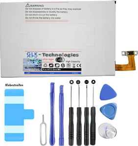 GLK Original Akku für HTC One M8 One E8 Dual Sim B0P6B100 Batterie P R O NEU - Bild 1 von 1