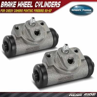 2x Cilindro de rueda de freno lateral trasero para Chevrolet Camaro Pontiac Firebird 1993-1997 Foto 1 de 4