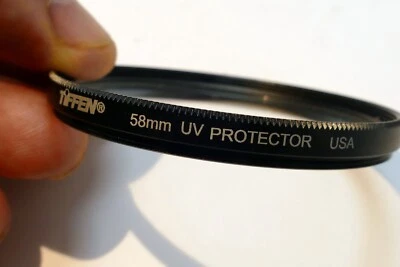 Tiffen UV 58mm Lens Filter Protector made in USA - Image 1 of 4