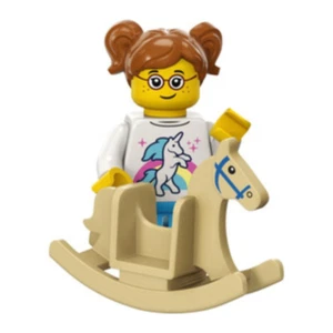 LEGO CMF Serie 24 col24-11 Rockin' Horse Rider - Bild 1 von 2