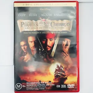Pirates of the Caribbean: The Curse of the Black Pearl (DVD, 2003) Sea Adventure - Picture 1 of 6