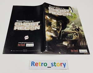 PS2 Tom Clancy's : Ghost Recon Notice / Instruction Manual - Picture 1 of 1