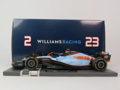 Minichamps Williams FW45 #2 Logan Sargeant Singapore GP 2023 1/18 117231602 - Immagine 1 di 4