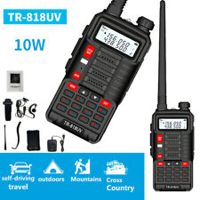 10W Baofeng Tr-818Uv 2 Way Radio Long Range Walkie Talkie Dual Band Cb Ham Radio