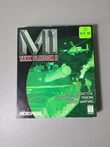 M1 Tank Platoon 2 Platoon II PC BIG BOX gioco 1998 microprosa nuovo mai aperto - Foto 1 di 15