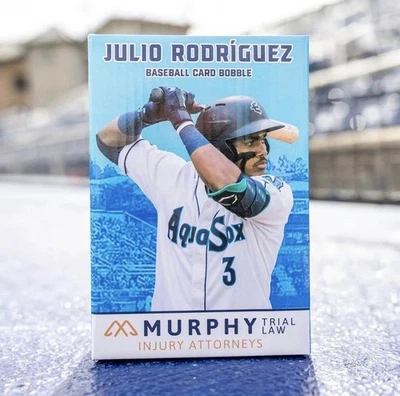 Julio Rodriguez Bobblehead Everett Aquasox 2025 Seattle Mariners SGA 7/19/25 - Image 1 of 4