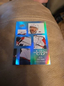 Retratos de Alex Ovechkin UD de cubierta superior 2024-25 #P42 Washington Capitals - Imagen 1 de 2