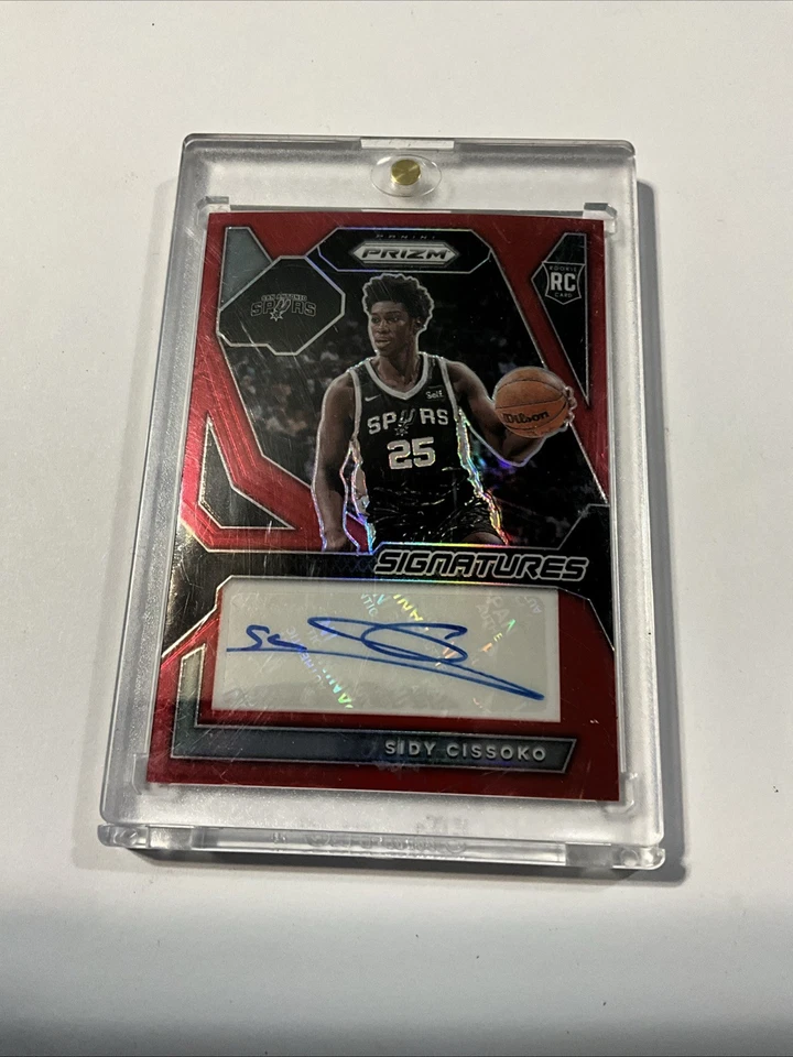 2023-24 Panini Prizm - Rookie Signatures Sidy Cissoko #RSI-CIS Choice Prizm  - Image 1 of 2