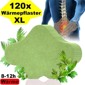 120x Wärmepflaster Moxibustion Schmerzpflaster Rücken Knie Nacken Wärme Kissen - Picture 1 of 9