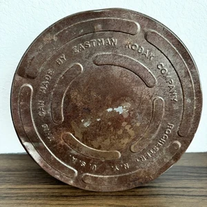 Vintage Eastman Kodak Metall Film Rolle Kanister Dose groß rustikal 10,75" x 3" - Bild 1 von 8