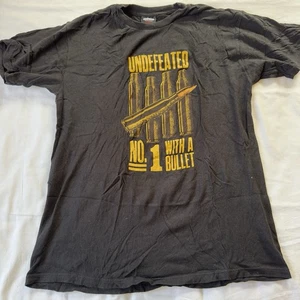 Undefeated UNDFTF T Shirt Mens M Black Bullet - Picture 1 of 4