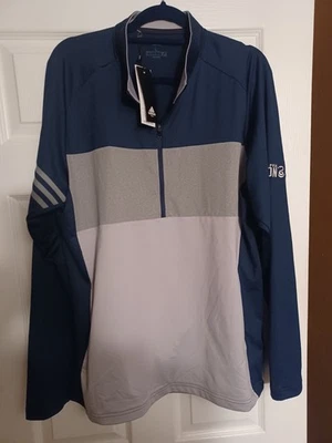 Philadelphia Union Quarter Zip adidas Golf Long Sleeve Shirt - NEW -Soccer - MLS - Image 1 of 3