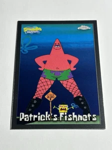 2025 Topps Chrome SpongeBob 25 Patricks Fishnets Base Card - Picture 1 of 2