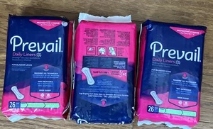 Prevail Daily Inkontinenzeinlage 7,5 Zoll Länge normale Länge leicht 78 Stück - Bild 1 von 3