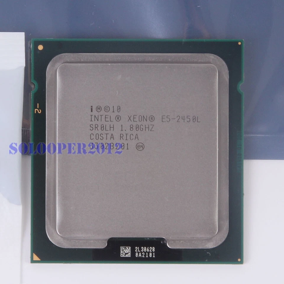Free shipping Intel Xeon E5-2450L LGA 1356 (SR0LH) CPU Processor 1.8 GHz - Image 1 of 1