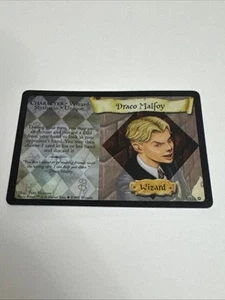 Harry Potter TCG: Draco Malfoy Foil Rare Character Card 3/116 NM Condition - Picture 1 of 5