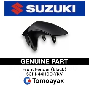 Suzuki 53111‑44H00‑YKV Front Fender OEM Black SFV650 Gladius L3‑L5 - Foto 1 di 1
