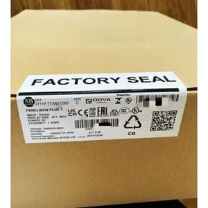 Allen-Bradley AB 2711P-T12W22D8S PanelView Plus 7 Terminal Gráfico EE. UU. Impuestos Gratuitos - Imagen 1 de 3