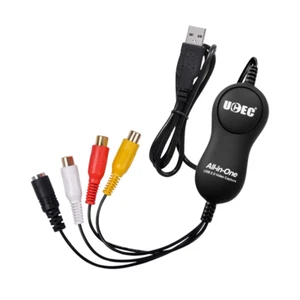 UCEC USB Video Capture Card Device VHS VCR TV to DVD Converter for Mac Windows - Bild 1 von 12