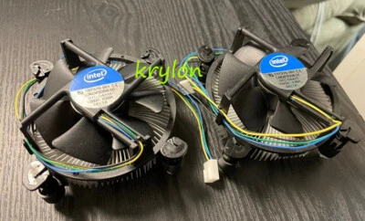 Intel LGA 1150 1151 1155 1156 Aluminum Copper CPU Heatsink Delta Fan E97378-001 - Image 1 of 3