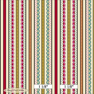 QUILTING TREASURES, "ISABELLE", 27979-E, DEKORSTREIFEN, PREIS @ 1/2 YD - Bild 1 von 1