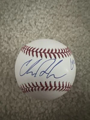 Chase DeLauter Autographed Baseball Cleveland Guardians Jmu Go Dukes Signed - Image 1 of 2