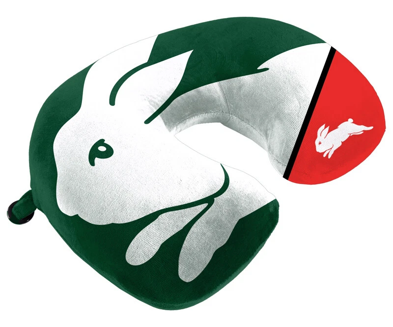 South Sydney Rabbitohs NRL Team U Shaped Travel Cushion Pillow Christmas gifts - image 1 of 1