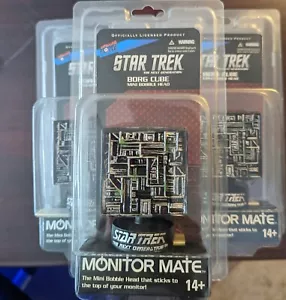 Star Trek TNG Borg Cube Mini Bobble Head Monitor Mate - Picture 1 of 1
