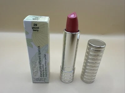 CLINIQUE Dramatically Different Lipstick # 29 GLAZED BERRY .10oz NEW IN BOX - Image 1 of 4