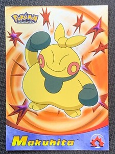 Topps Pokemon Advanced Cards Makuhita  2003 Topps  Nintendo Card #52